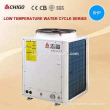 Ambiente de baja temperatura -25C habitación de calefacción 55C en invierno ahorre 75% de potencia 20KW bomba de calor inverter dc EVI